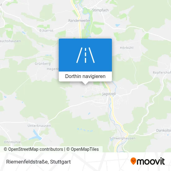 Riemenfeldstraße Karte