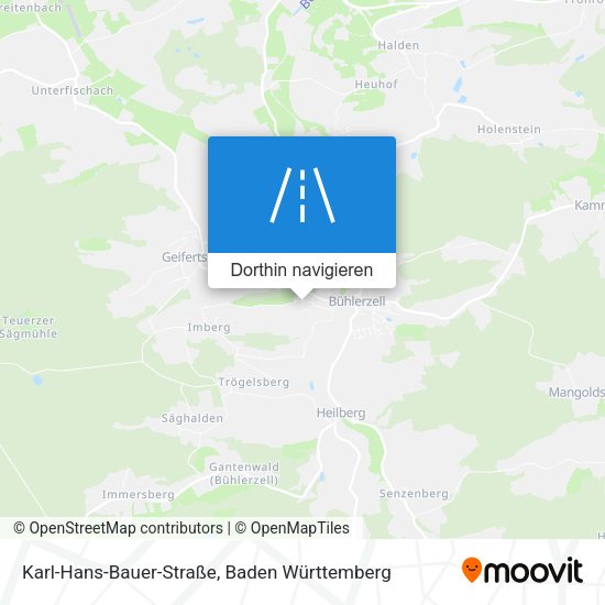 Karl-Hans-Bauer-Straße Karte