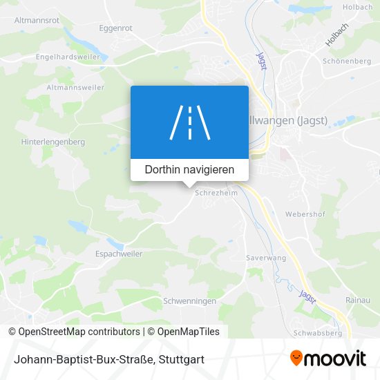 Johann-Baptist-Bux-Straße Karte