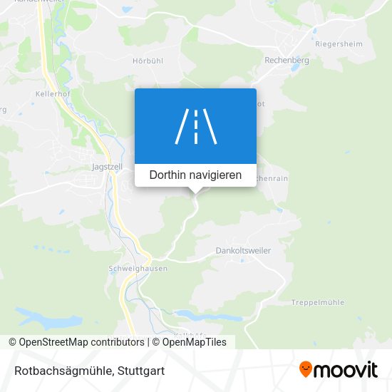 Rotbachsägmühle Karte