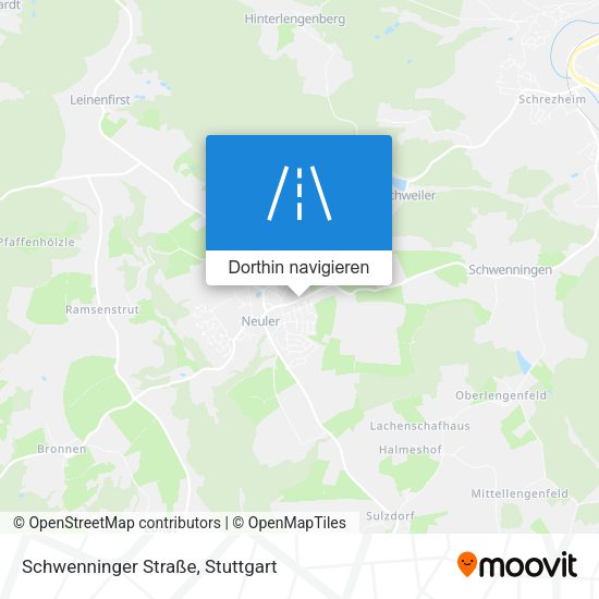 Schwenninger Straße Karte