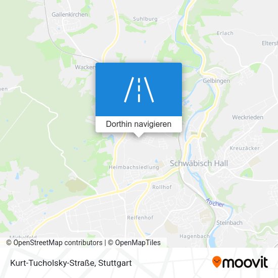 Kurt-Tucholsky-Straße Karte