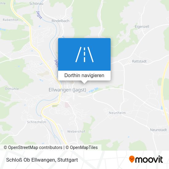 Schloß Ob Ellwangen Karte