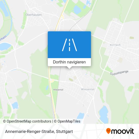 Annemarie-Renger-Straße Karte