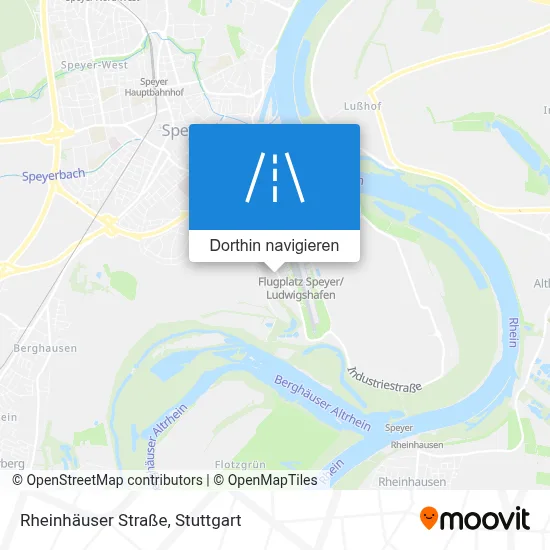 Rheinhäuser Straße Karte