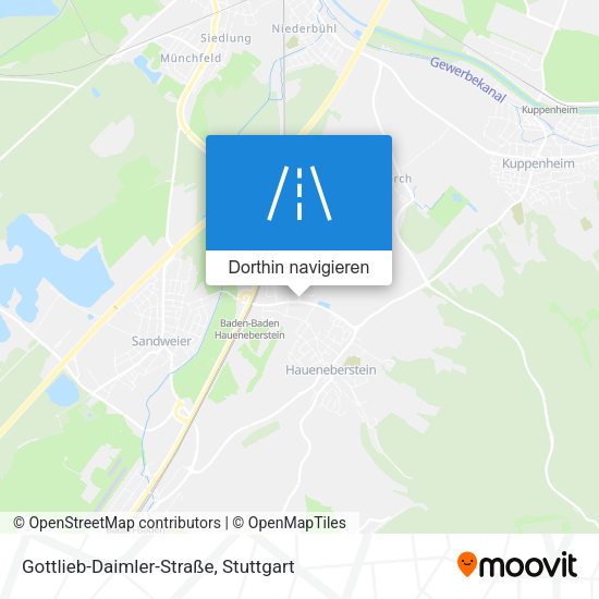 Gottlieb-Daimler-Straße Karte