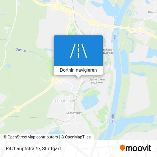 Ritzhauptstraße Karte