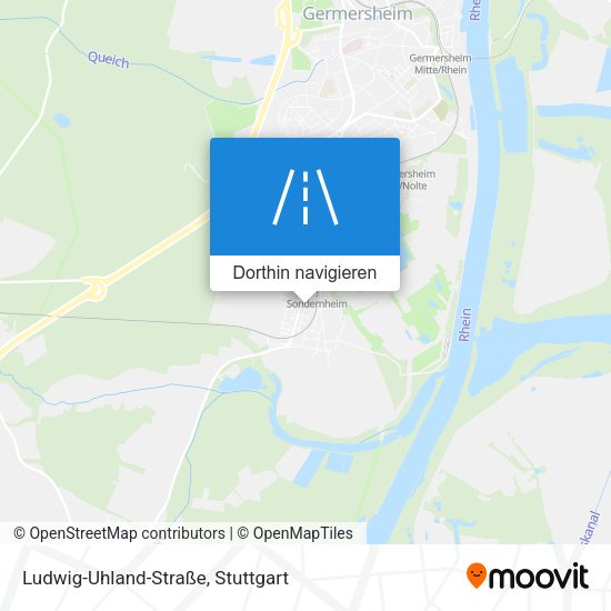 Ludwig-Uhland-Straße Karte