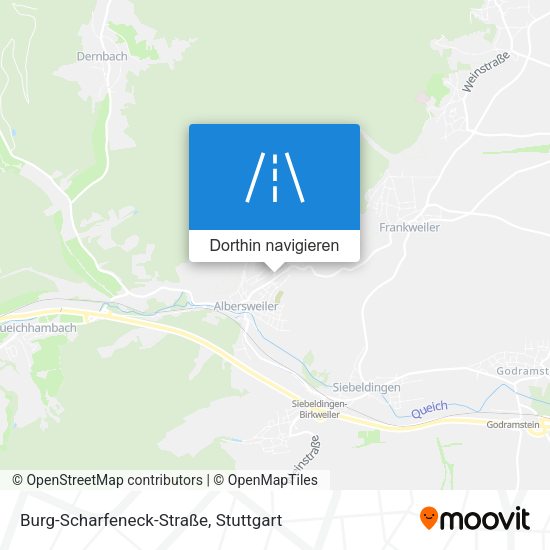 Burg-Scharfeneck-Straße Karte