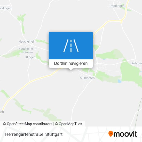 Herrengartenstraße Karte