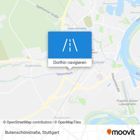 Butenschönstraße Karte