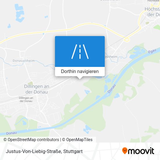 Justus-Von-Liebig-Straße Karte