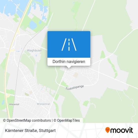Kärntener Straße Karte