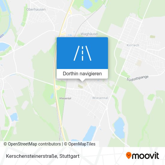 Kerschensteinerstraße Karte