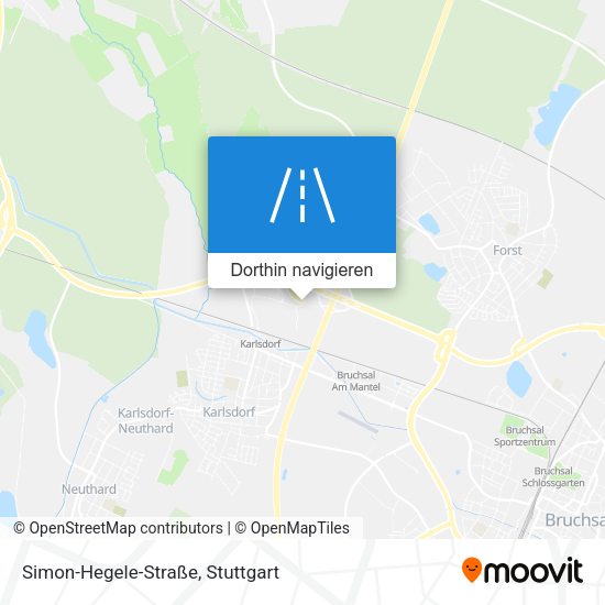 Simon-Hegele-Straße Karte