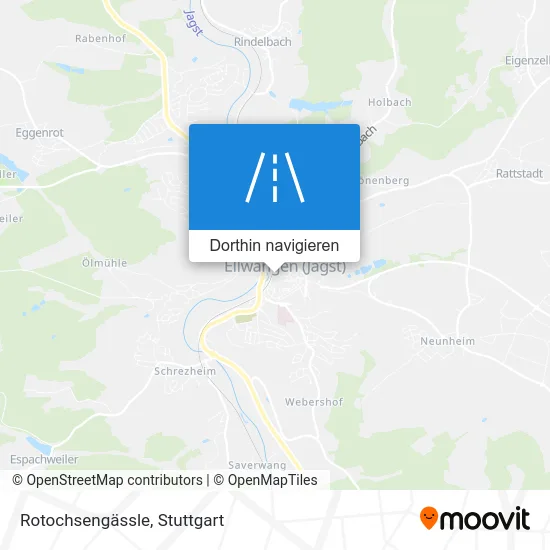 Rotochsengässle Karte