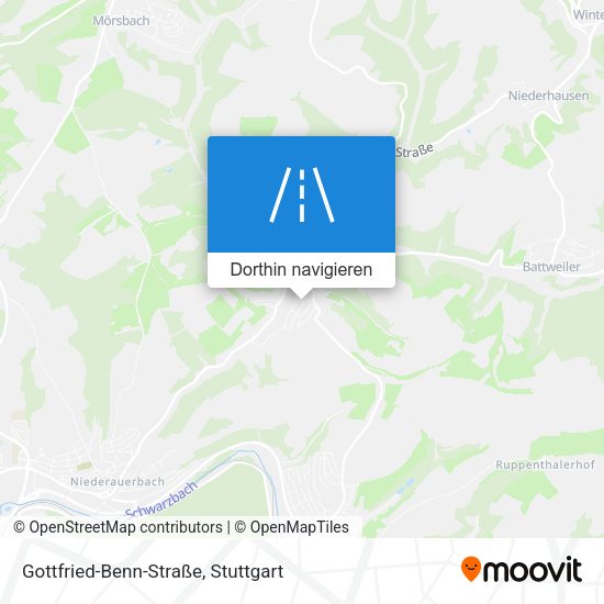Gottfried-Benn-Straße Karte