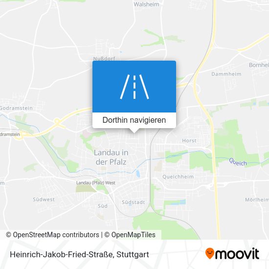 Heinrich-Jakob-Fried-Straße Karte
