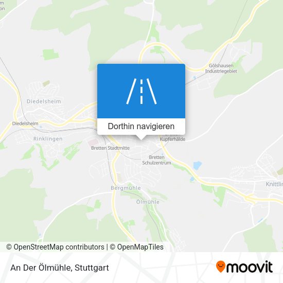 An Der Ölmühle Karte