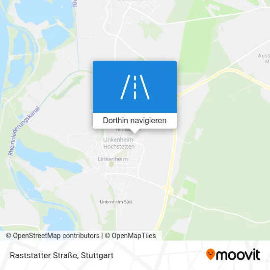 Raststatter Straße Karte