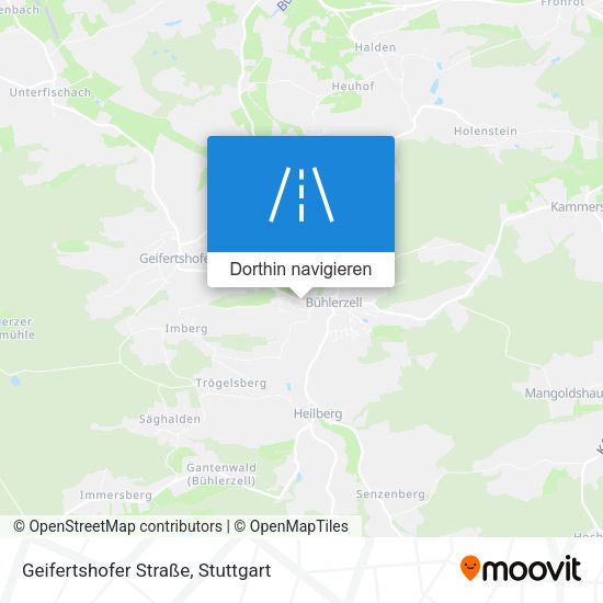 Geifertshofer Straße Karte