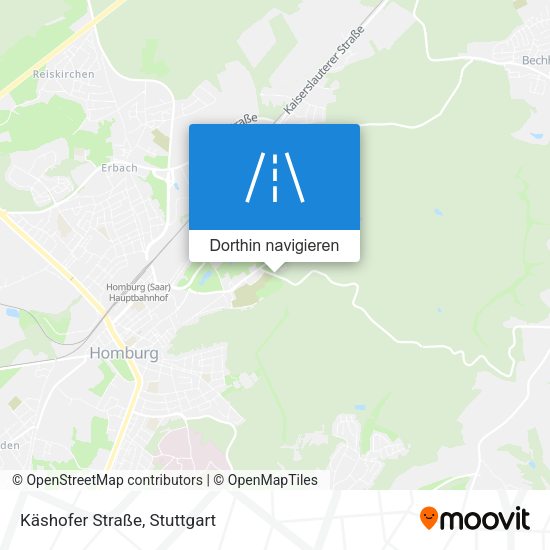 Käshofer Straße Karte