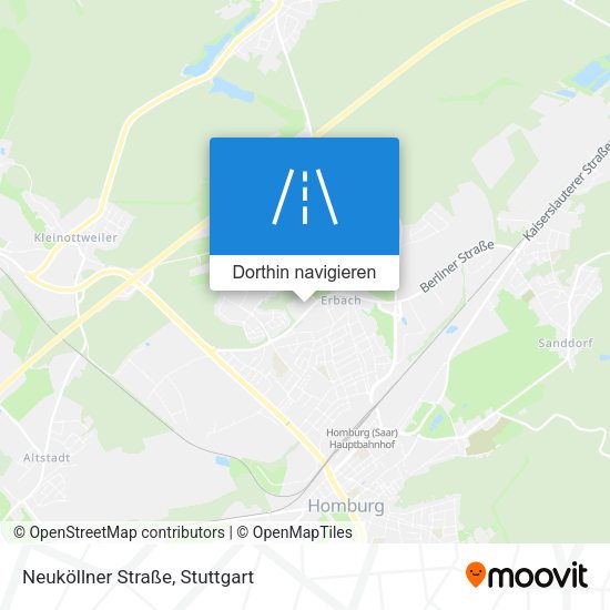Neuköllner Straße Karte