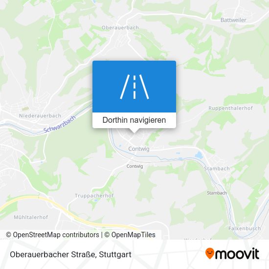 Oberauerbacher Straße Karte