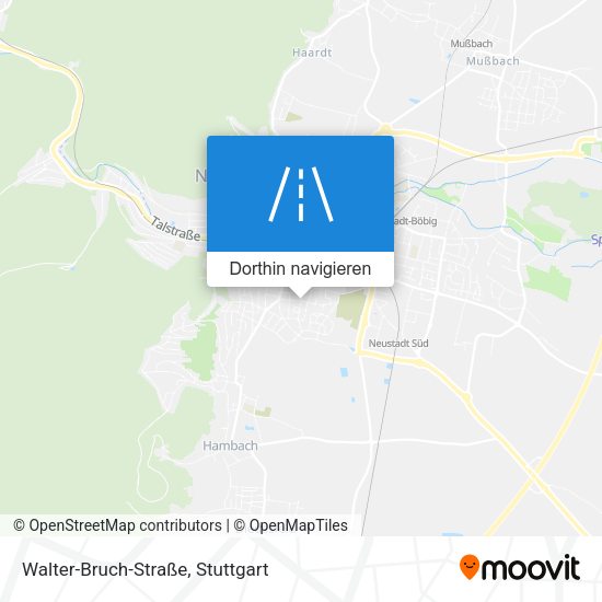 Walter-Bruch-Straße Karte