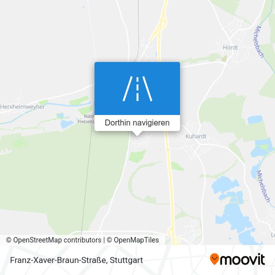 Franz-Xaver-Braun-Straße Karte