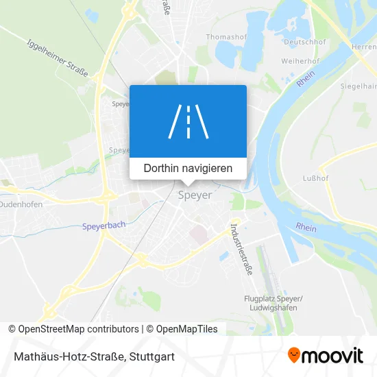 Mathäus-Hotz-Straße Karte