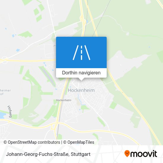 Johann-Georg-Fuchs-Straße Karte
