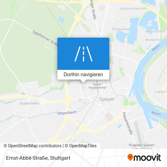 Ernst-Abbé-Straße Karte