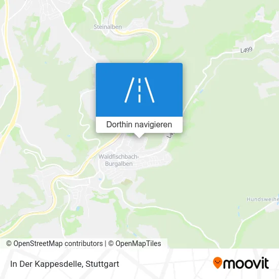 In Der Kappesdelle Karte