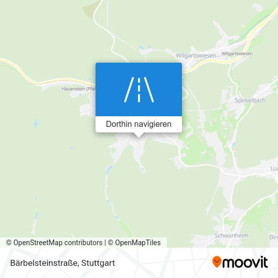 Bärbelsteinstraße Karte