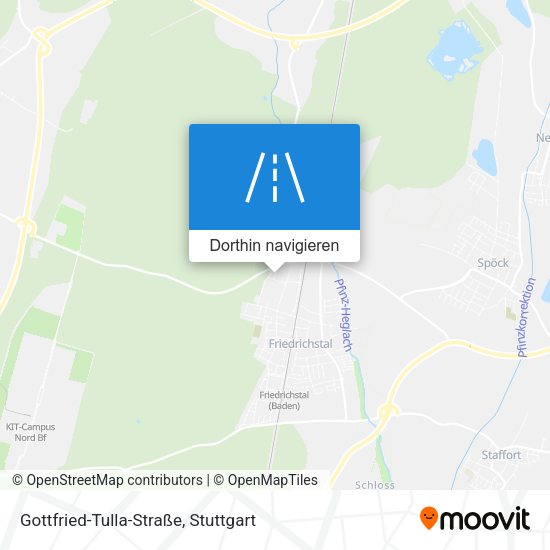Gottfried-Tulla-Straße Karte