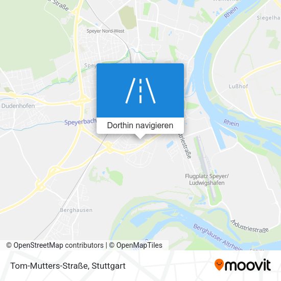 Tom-Mutters-Straße Karte