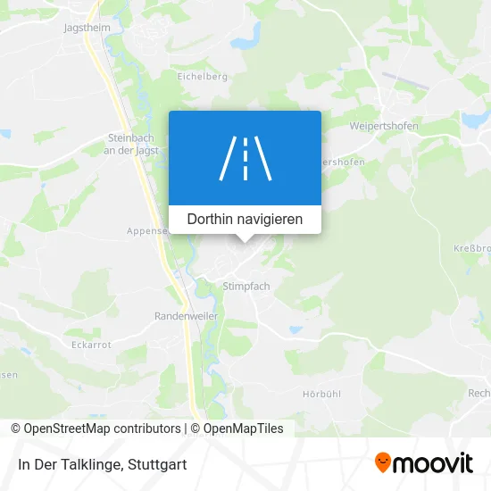 In Der Talklinge Karte