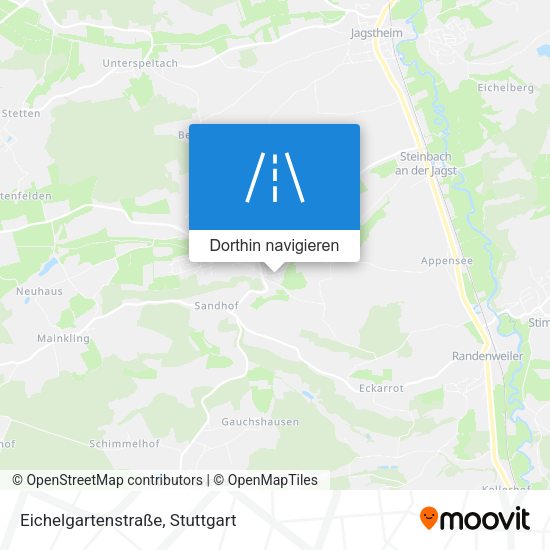 Eichelgartenstraße Karte