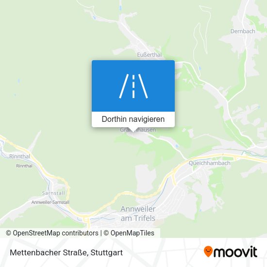 Mettenbacher Straße Karte