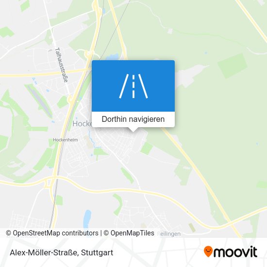 Alex-Möller-Straße Karte