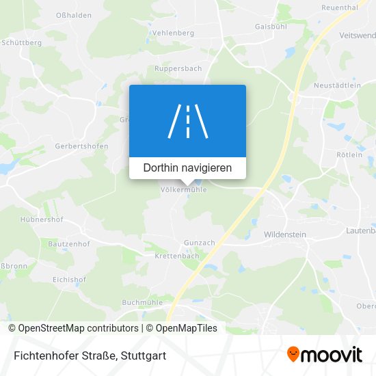 Fichtenhofer Straße Karte