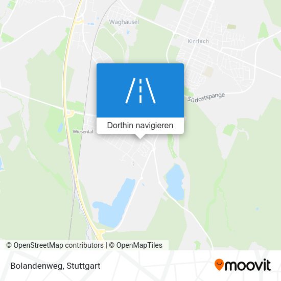 Bolandenweg Karte