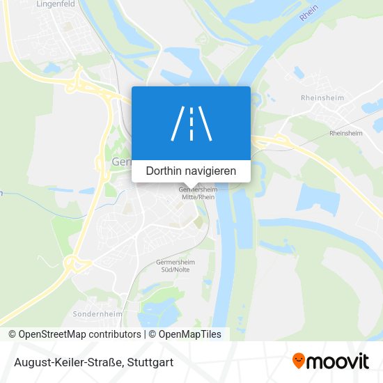 August-Keiler-Straße Karte