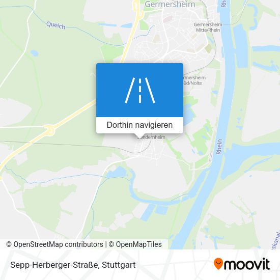 Sepp-Herberger-Straße Karte