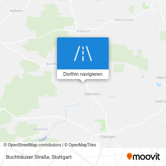 Buchhäuser Straße Karte
