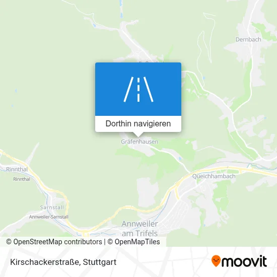 Kirschackerstraße Karte