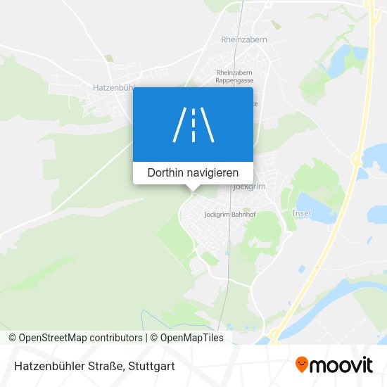 Hatzenbühler Straße Karte