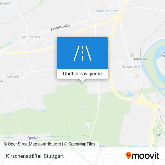 Kirschensträßel Karte