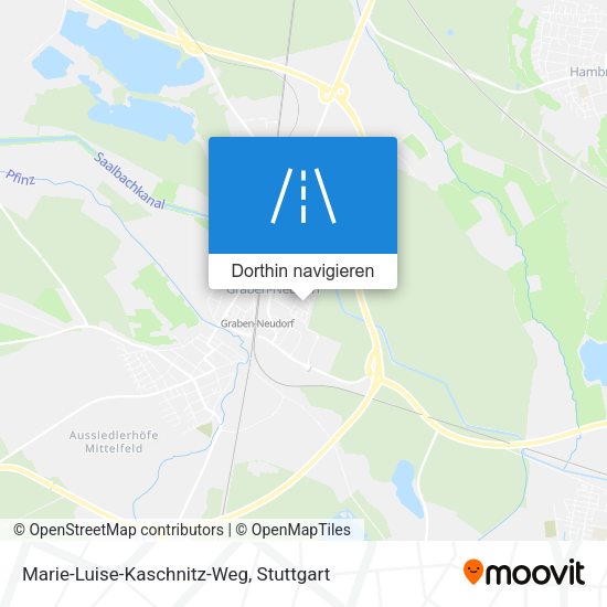 Marie-Luise-Kaschnitz-Weg Karte